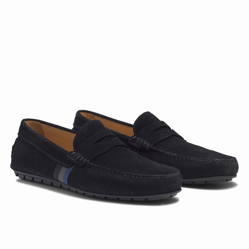 Russell And Bromley Soft Wear Mockasiner Herr Svarta | IVB7311EV