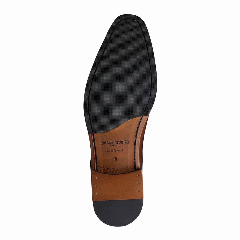 Russell And Bromley Spectrum Derbyskor Herr Bruna | NQR304MQ