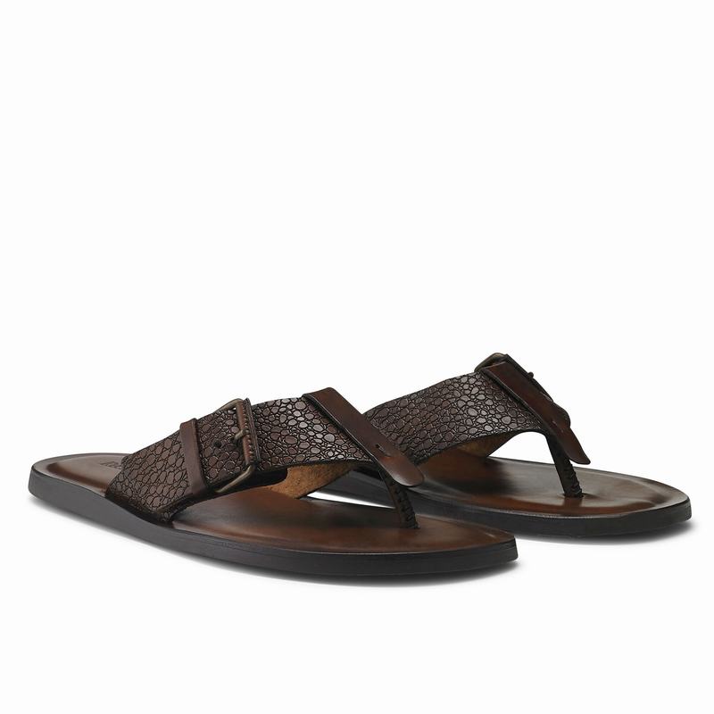 Russell And Bromley Spännen Up Sandaler Herr Bruna | RGI8211VY