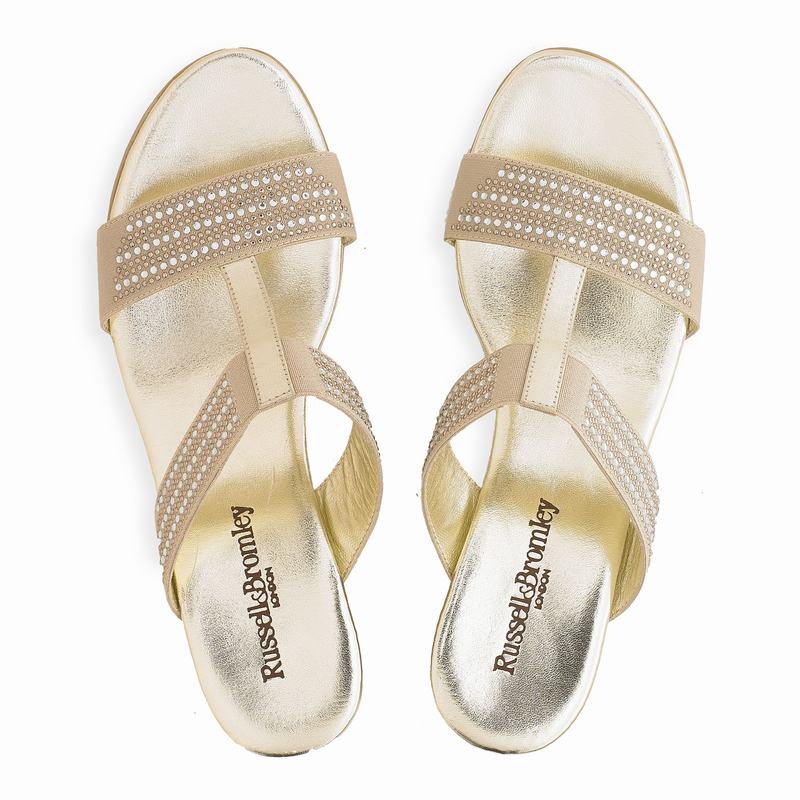 Russell And Bromley Stella Kilklack Sandaler Dam Metallic | WJC309ER