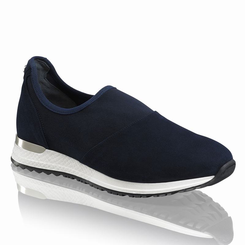 Russell And Bromley Stretchout Slip On Sneakers Dam Blå | XHF8821ZD