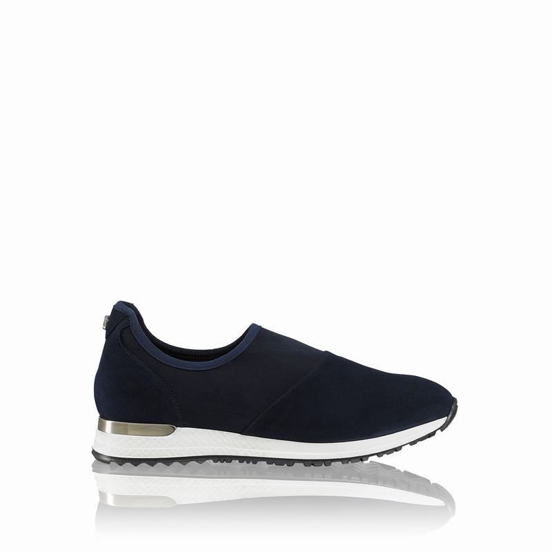 Russell And Bromley Stretchout Slip On Sneakers Dam Blå | XHF8821ZD