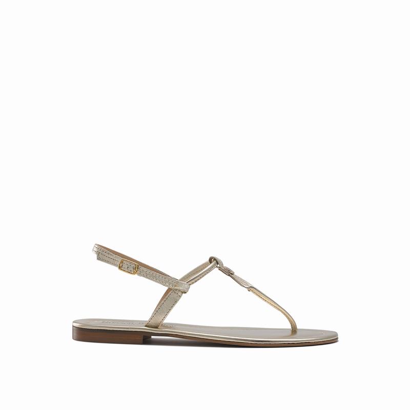 Russell And Bromley Thongbird Sandaler Dam Metallic | BYI6050AL