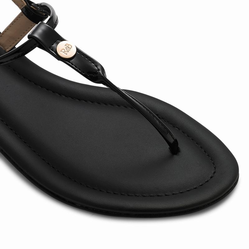 Russell And Bromley Thongbird Sandaler Dam Svarta | EKN6994SP