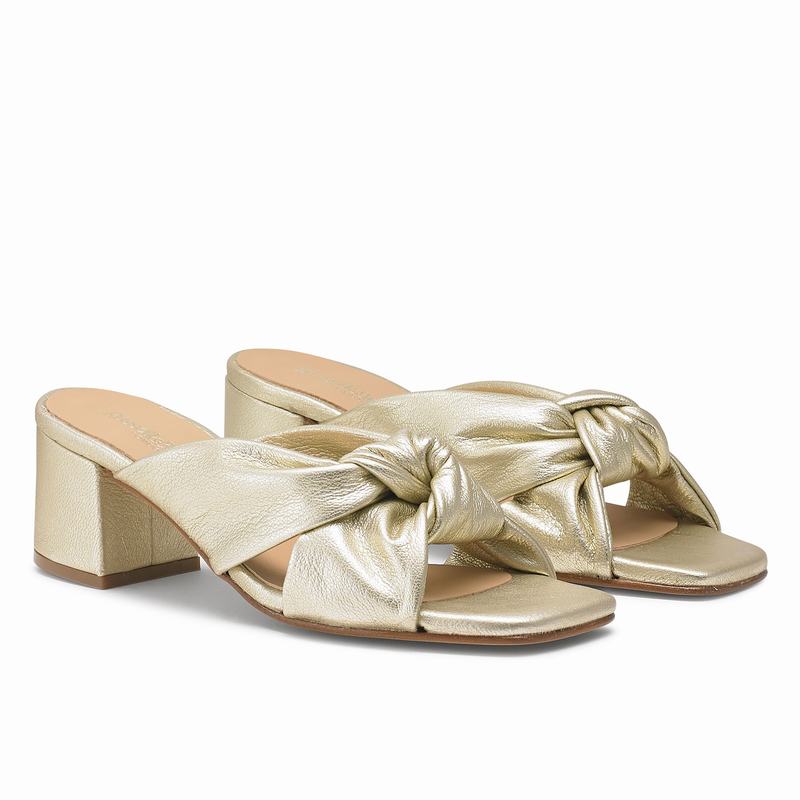 Russell And Bromley Top Knot Kilklack Sandaler Dam Metallic | GHR7221LK