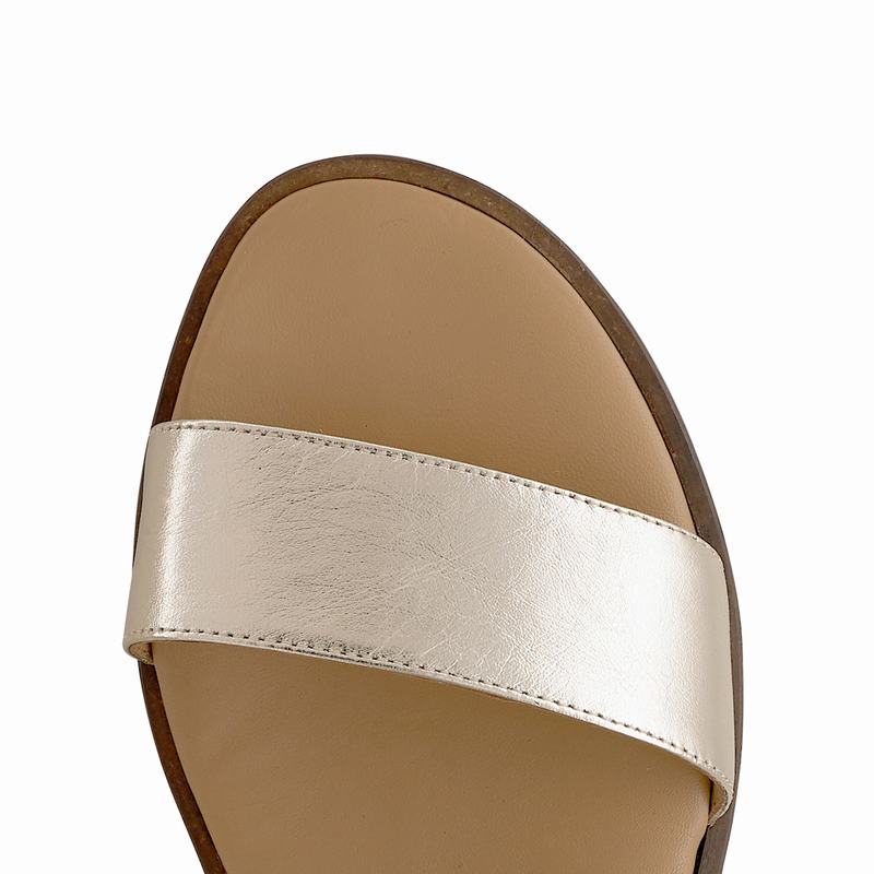 Russell And Bromley Tribeca Sandaler Dam Metallic | UXM955WS