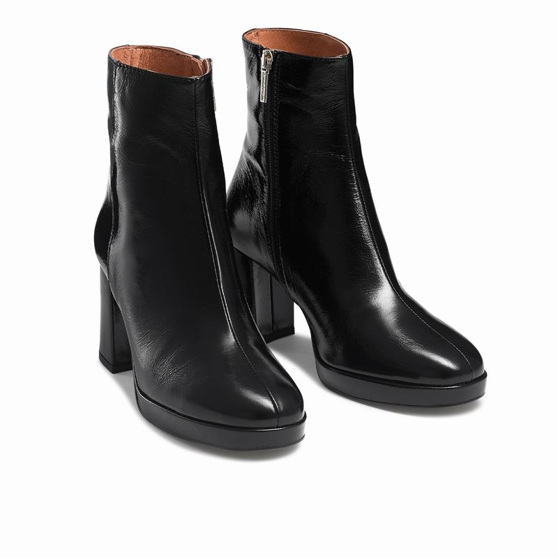 Russell And Bromley Twiggy Ankelboots Dam Svarta | KVZ6136ZZ