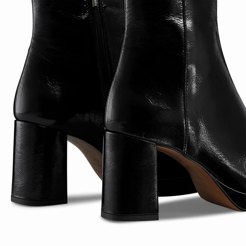 Russell And Bromley Twiggy Ankelboots Dam Svarta | KVZ6136ZZ