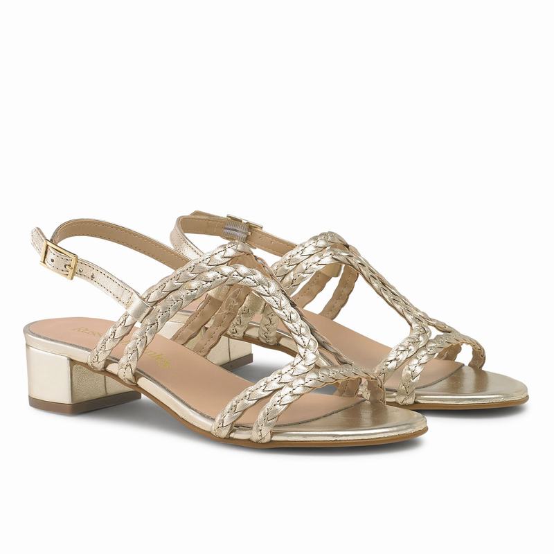 Russell And Bromley Twister Kilklack Sandaler Dam Metallic | DPP1225DT