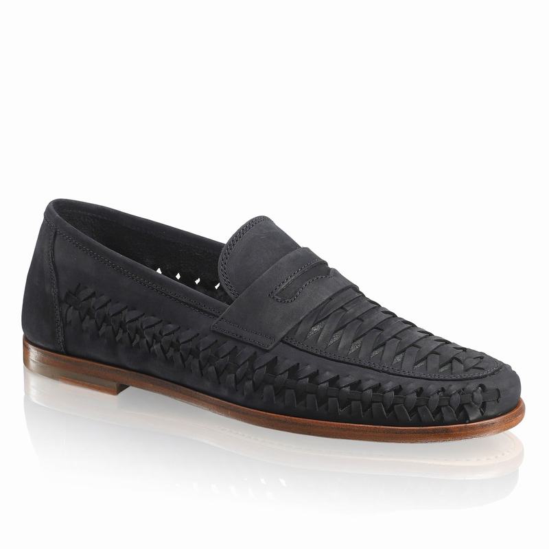 Russell And Bromley Uppercut Slip On Skor Herr Blå | VEU860NV