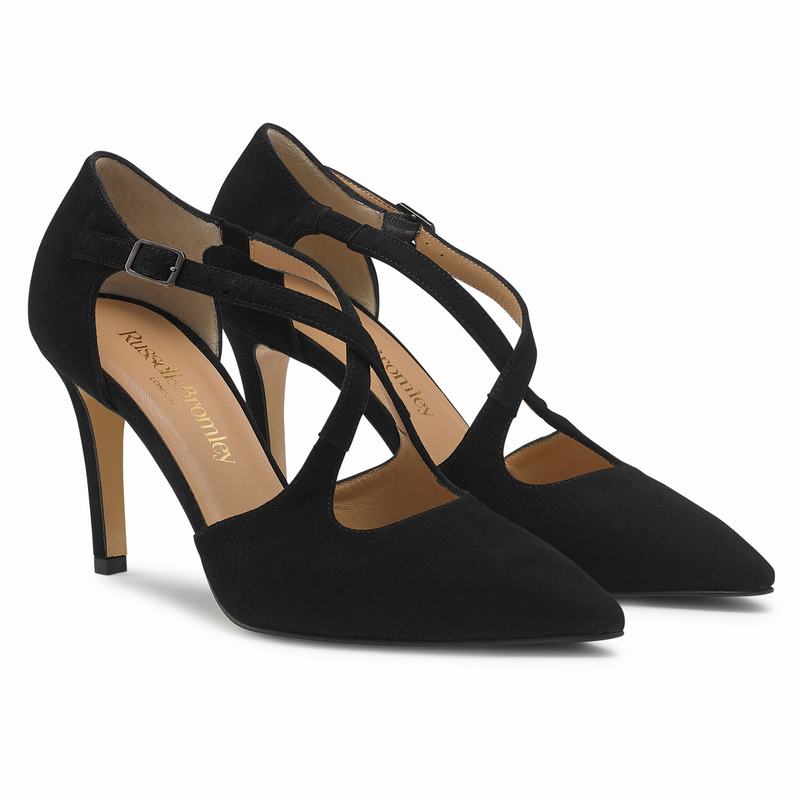 Russell And Bromley Xtra Hi Pumps Dam Svarta | TFR7199BX