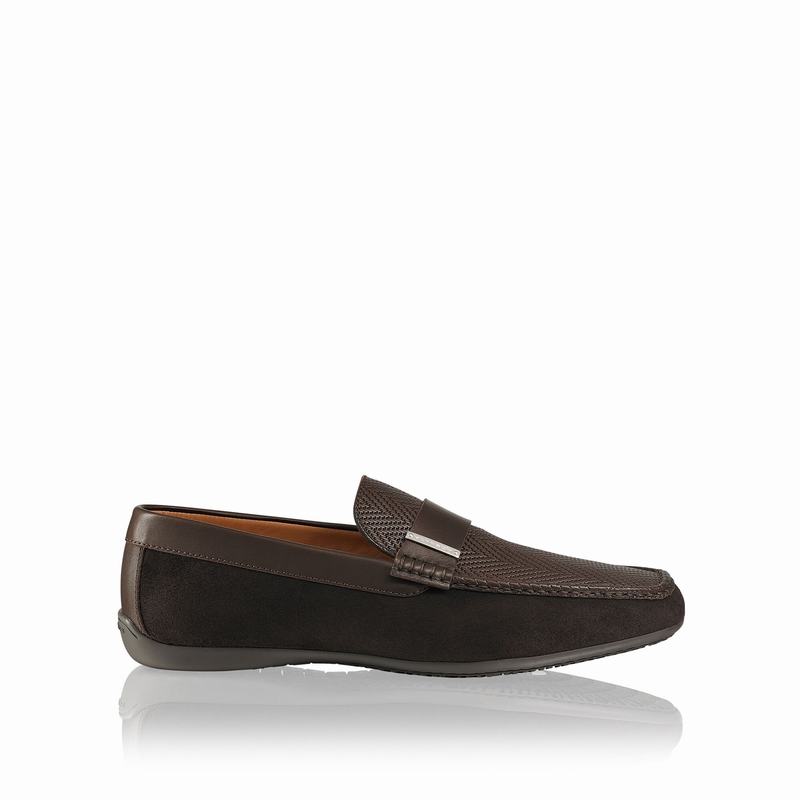 Russell And Bromley Yoga Mockasiner Herr Bruna | VQO2732QU