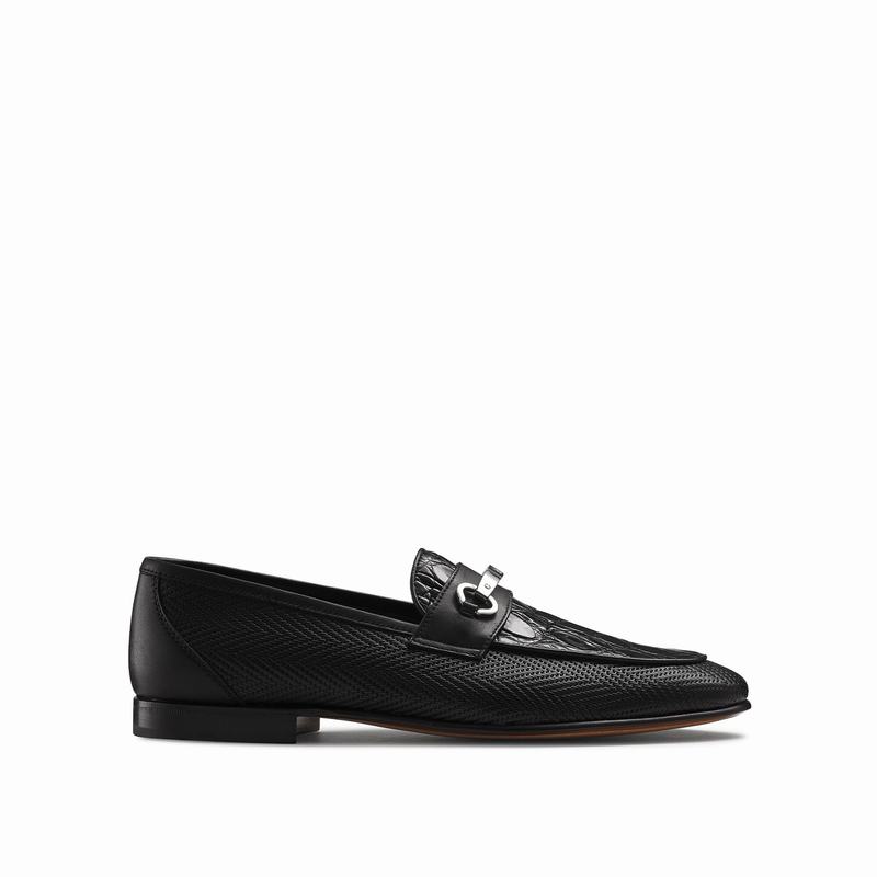 Russell And Bromley Cachet Mockasiner Herr Svarta | EUF853ER