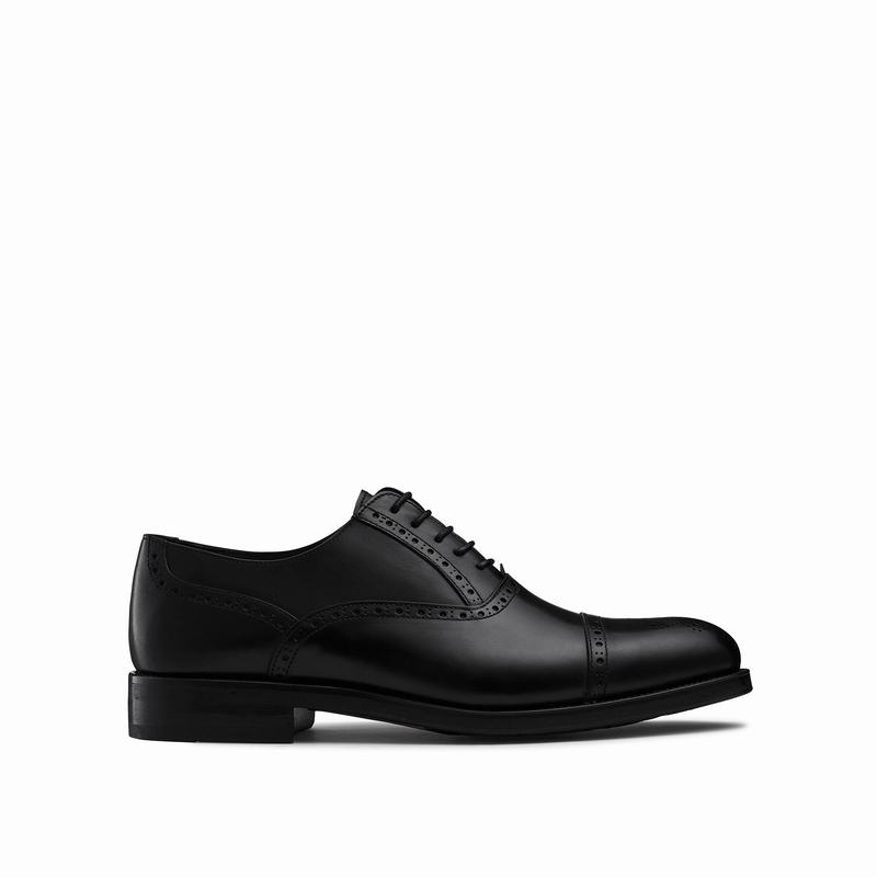 Russell And Bromley Chiltern Brogues Herr Svarta | TRH4068HO