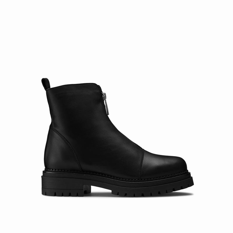 Russell And Bromley Conquest Ankelboots Dam Svarta | WXM1276HL