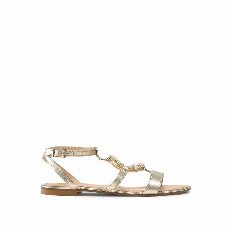 Russell And Bromley Empress Sandaler Dam Metallic | BDY3239LI