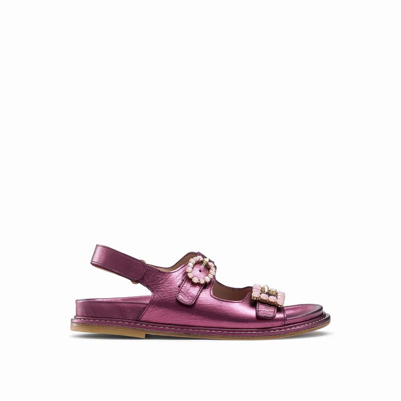 Russell And Bromley Glamour Sandaler Dam Lila | TZH9760TE