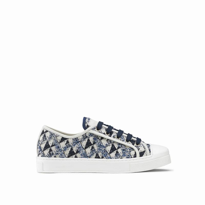 Russell And Bromley Hampton Låga Sneakers Dam Blå | MIX8277RA