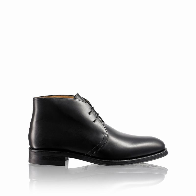 Russell And Bromley Jermyn Ökenboots Herr Svarta | KOX3535HJ