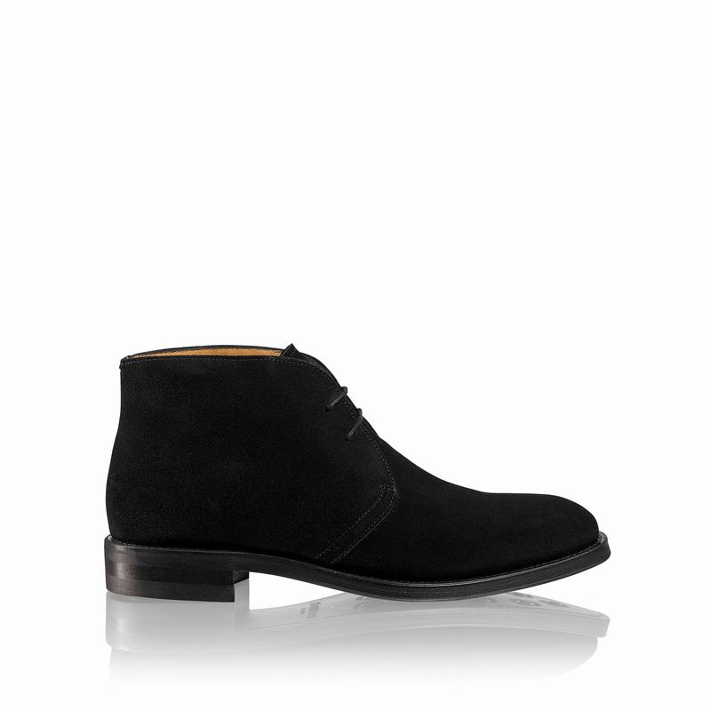 Russell And Bromley Jermyn Ökenboots Herr Svarta | YRW7791ID