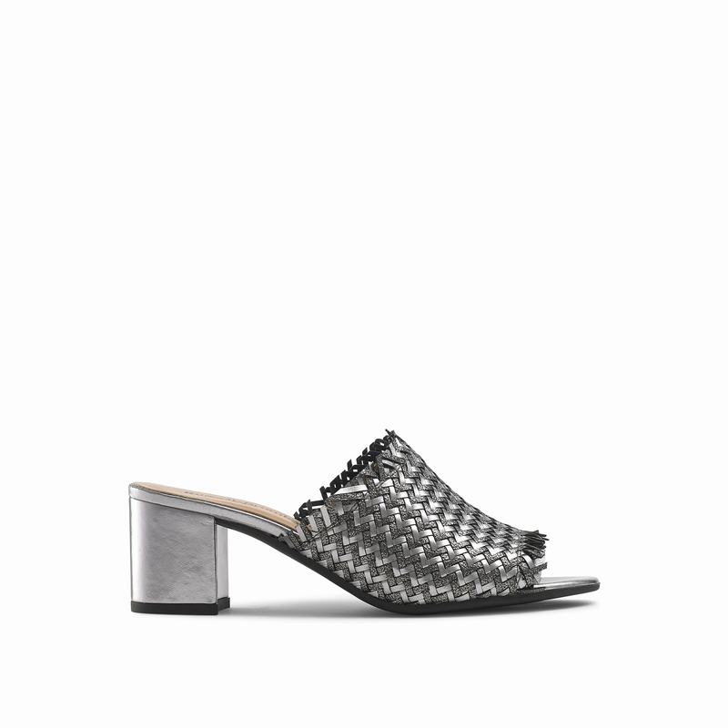 Russell And Bromley Libertymid Kilklack Sandaler Dam Metallic | QGI1563UD