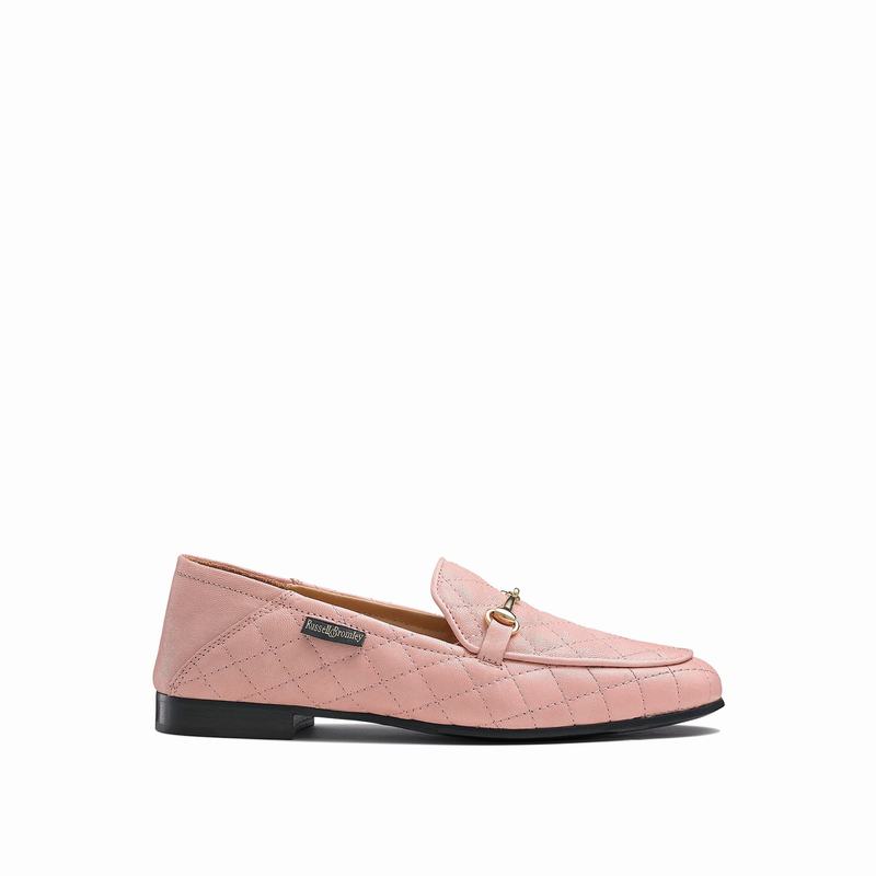 Russell And Bromley Loafer Mockasiner Dam Rosa | FGD3257PU