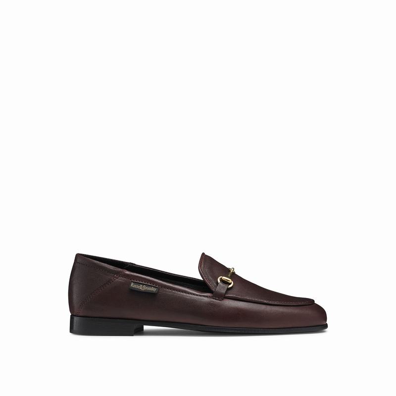 Russell And Bromley Loafer Mockasiner Dam Röda | TSY3493HF