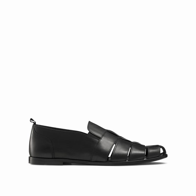 Russell And Bromley Mariner Slip On Skor Herr Svarta | DQX3125WX