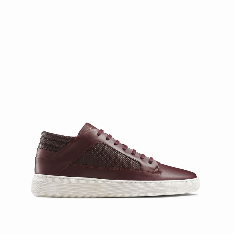 Russell And Bromley Milestone Mid Top Sneakers Herr Röda | VNN2874LM