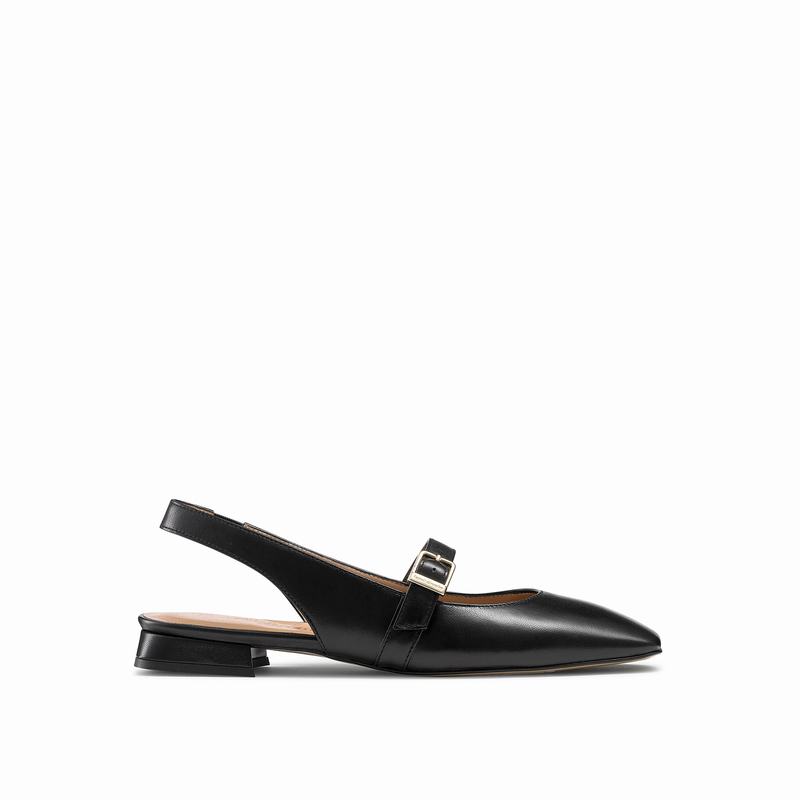 Russell And Bromley Miss Mary Ballerina Dam Svarta | ULD4518EU