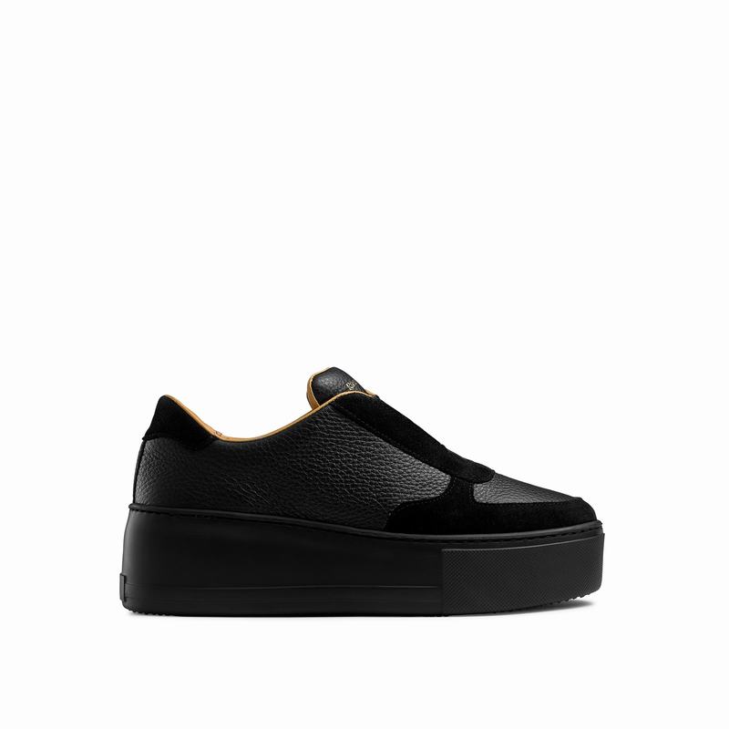 Russell And Bromley Park Ave Plattform Sneakers Dam Svarta | VVP947TM