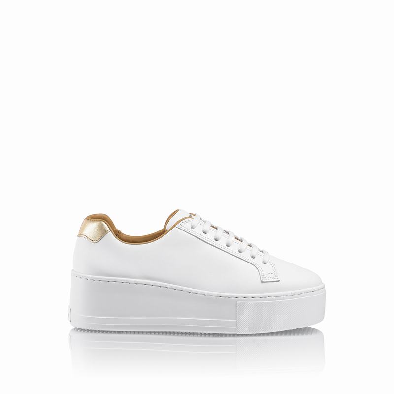 Russell And Bromley Park Life Plattform Sneakers Dam Vita | LHA2810CM