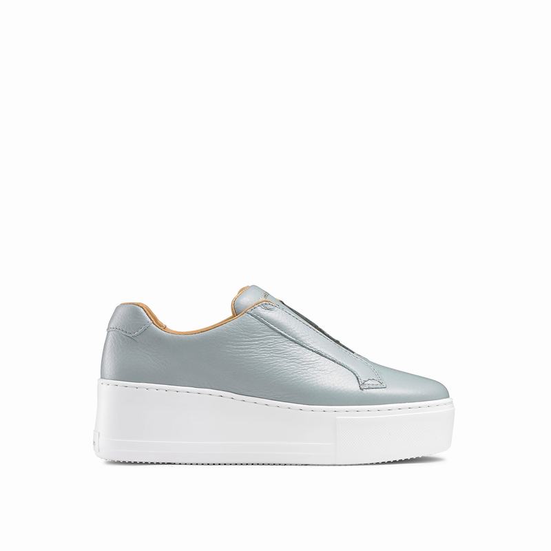 Russell And Bromley Park Up Plattform Sneakers Dam Blå | GZS8152PM