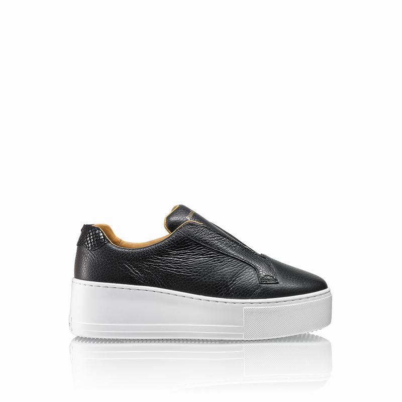 Russell And Bromley Park Up Plattform Sneakers Dam Svarta | NCG4121TI