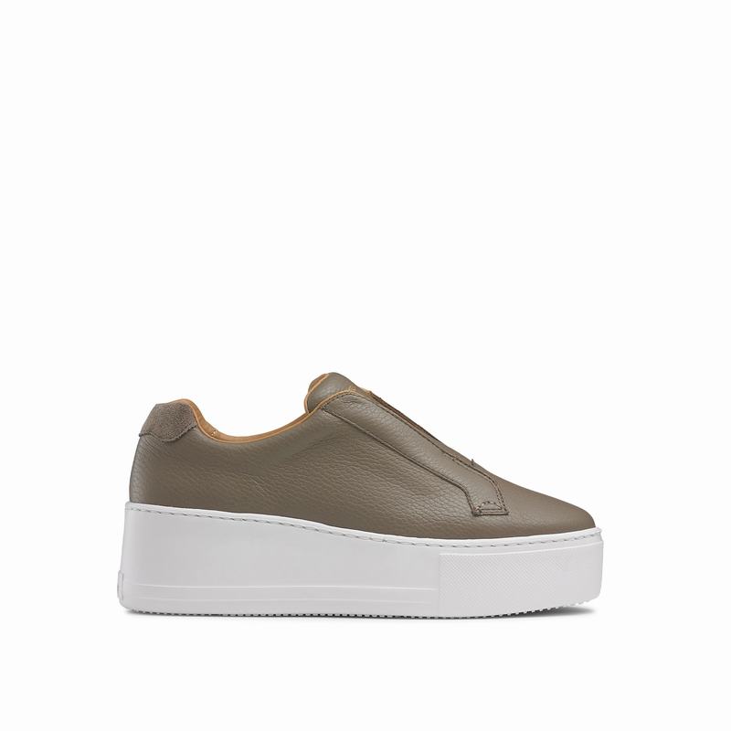 Russell And Bromley Park Up Plattform Sneakers Dam Bruna | XWR6038UW