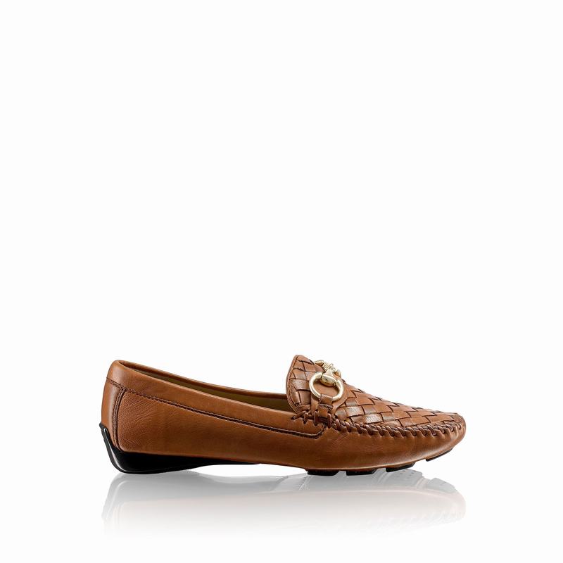 Russell And Bromley Perlata Mockasiner Dam Bruna | MOG9735AP