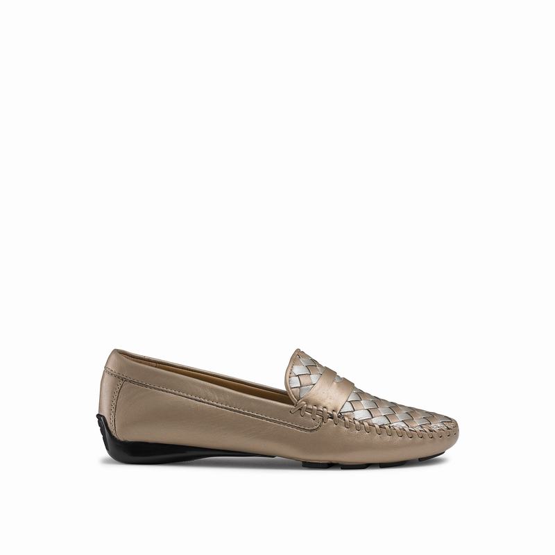 Russell And Bromley Petra Mockasiner Dam Metallic | XFB869TF