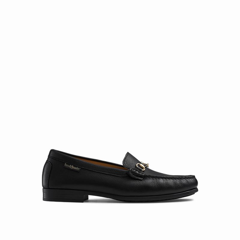 Russell And Bromley Poshmoc Mockasiner Dam Svarta | YGY1004KU