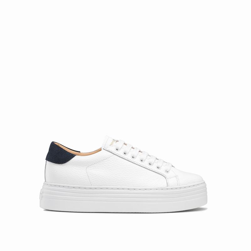 Russell And Bromley Saturn Plattform Sneakers Dam Vita | JVI6678WD