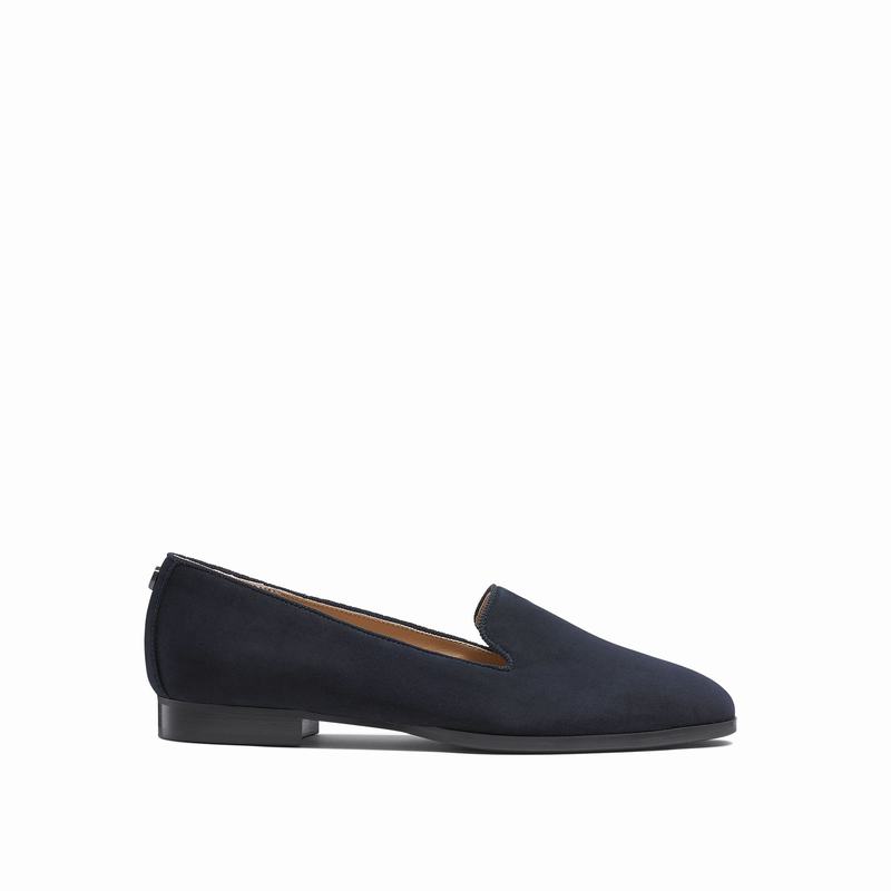 Russell And Bromley Smoking Ballerina Dam Blå | LQS7082NJ