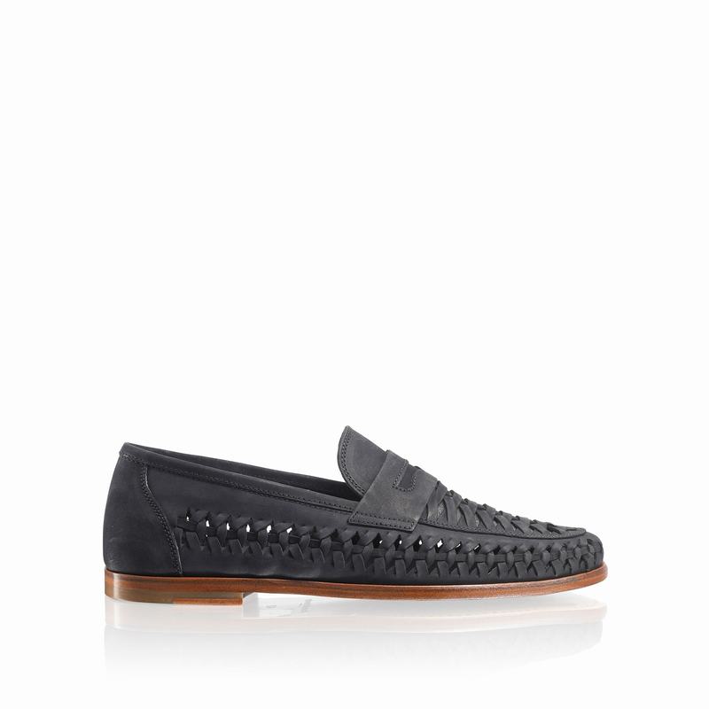 Russell And Bromley Uppercut Slip On Skor Herr Blå | VEU860NV